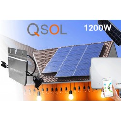 KIT SOLAIRE 1200W - PHOTOVOLTAIQUE QSOL 4PV