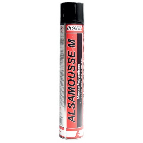 Bombe aérosol de mousse polyuréthane coupe-feu 750ml