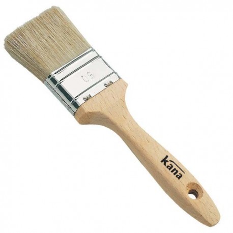 Brosse pour lasure sur bois, kana extra, pinceau plat, queue à vernir