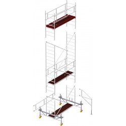 ECHAFAUDAGE ROULANT - ALUFIX 5000 PRO