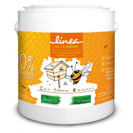 PEINTURE BLANCHE SATIN INTERIEUR - NATURA ECOCERT