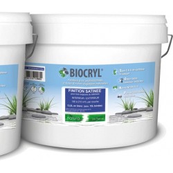 PEINTURE INTERIEUR/EXTERIEUR FINITION SATINEE - NATURA BIOCRYL