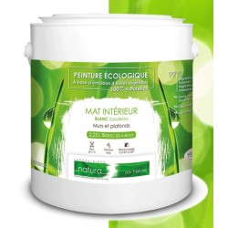 PEINTURE BLANCHE MATE INTERIEUR - NATURA ECOCERT