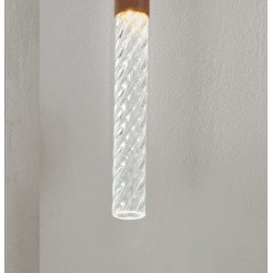 TUBE VERRE MURANO POUR COLLECTION MOBILE