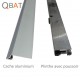 PLINTHE AUTOMATIQUE PORTE  - PROFILE ALUMINIUM